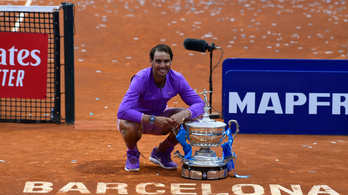 Barcelonai sikerével Nadal újra a második helyre lépett