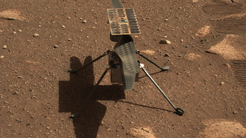 Rutinszerűen röpköd a NASA helikoptere a Marson