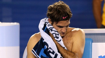Federer vért izzadt, AusOpen-elődöntős