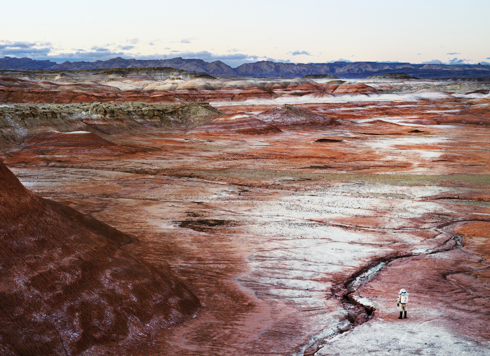 Marsi Sivatagi Kutatóállomás.
                        San Rafael Swell, Utah, U.S.A., 2008.