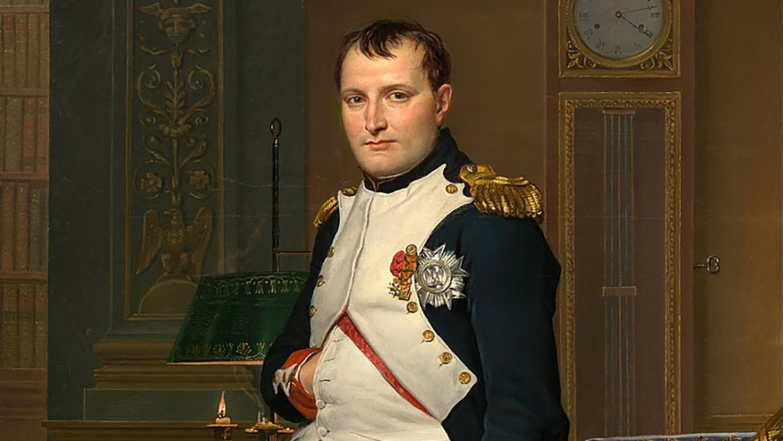 800px-Jacques-Louis David - The Emperor Napoleon in His Study at