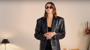 Kaia Gerber magyar tervező dzsekijét veszi fel, ha anyja stílusában akar öltözködni