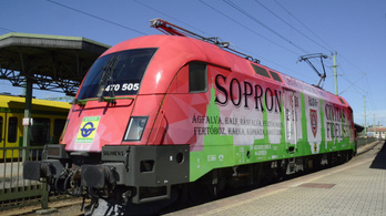 Átadták a Hűség-mozdonyt Sopronban