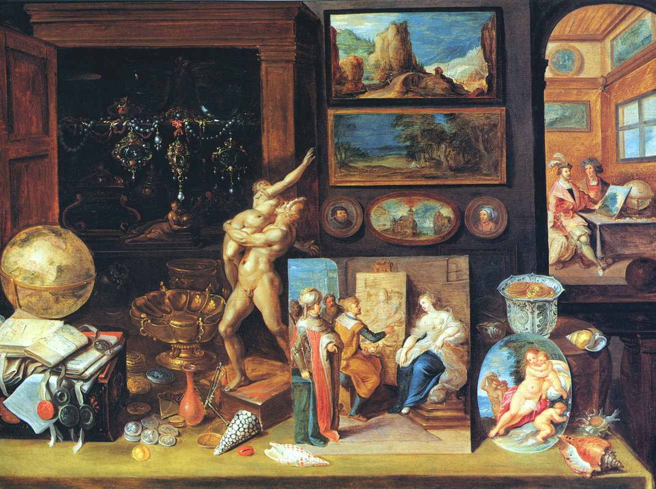Frans Francken (II), A Collector's Cabinet (1625)