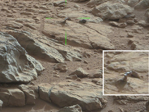 Újabb fényes tárgyat találtak a Marson