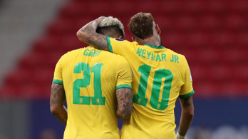 Neymar beállította Pelé rekordját a brazil válogatottban