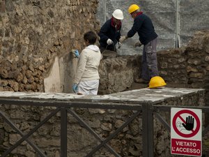Letartóztatták Pompeji restaurátorait