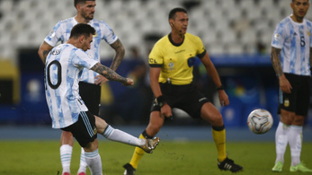 Messi lába a Copa Américán is elsült – videó