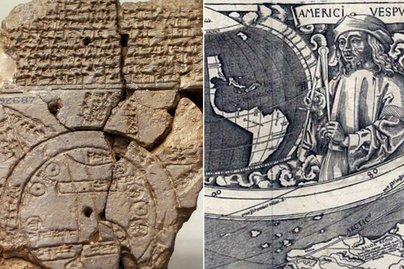 A történelem legérdekesebb térképei: az i. e. 6. századi Babilonban készült ábrán különös feliratok olvashatók