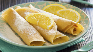 Ricotta-citrom palacsinta – remek nyári desszert, ami hidegen is finom