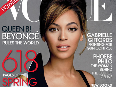 Beyoncé a márciusi Vogue címlaplánya