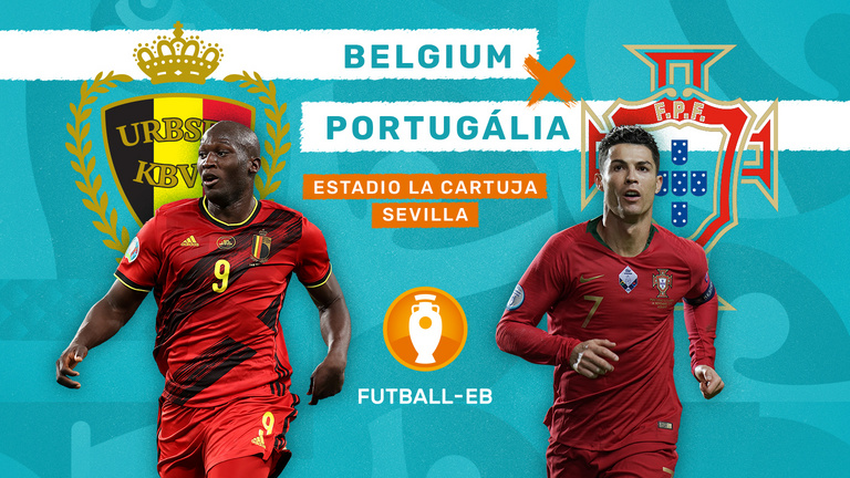 Top favorit ellen az Eb-címvédő: Belgium–Portugália