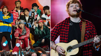 Ed Sheeran a dél-koreai BTS csapatával dolgozik