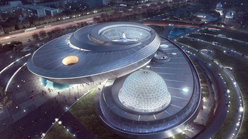 Elképesztő méretű múzeum nyílt Sanghajban a csillagászat szerelmeseinek