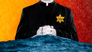 A szeretetet hirdette, szolidaritásból hordta a sárga csillagot a katolikus pap, a Dunába lőtték a nyilasok