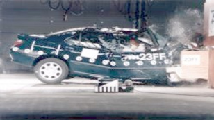 Peugeot 406 (1997) törésteszt