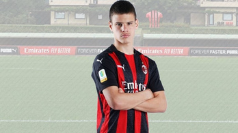 Kerkez Milos két góllal debütált az AC Milan felnőttcsapatában