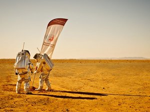Mars-expedíció a marokkói sivatagban