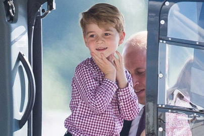 8 éves lett György herceg: tiszta apja a szülinapi fotóján