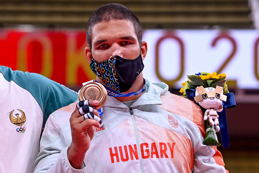 A 2. magyar bronzérem egy órán belül: Tóth Krisztián cselgáncsozó harmadik lett a tokiói olimpián