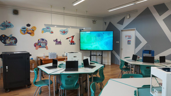 Íme az okos osztályterem, ahol a diákoknak és a tanároknak is élmény az oktatás