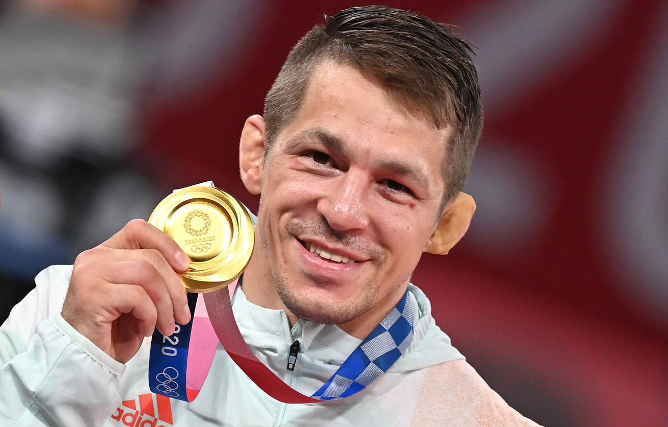 Aranyérmet nyert Lőrincz Tamás birkózó Tokióban: olimpiai, világ- és Európa-bajnokként vonul vissza
