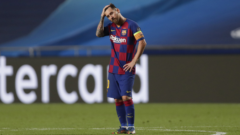 Lionel Messi távozik a Barcelonától