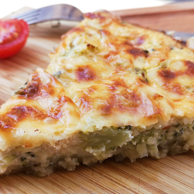 Mennyei brokkolis-krémsajtos pite - A tészta omlós, a töltelék krémes