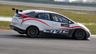 Honda Civic WTCC tesztnap