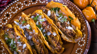 Padlizsános taco – egy  vegetáriánus változatban is finom mexikói fogás