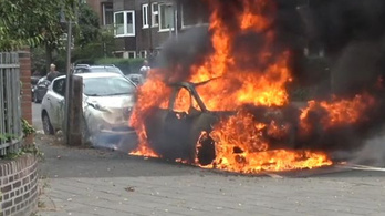 Porig égett egy Volkswagen ID3