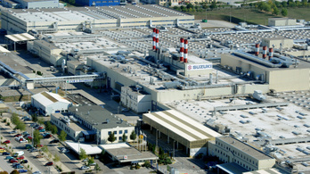 Két hétre leáll az esztergomi Suzuki gyár