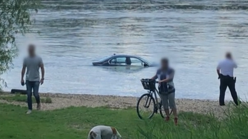 Elkapták a férfit, aki egy lopott BMW-vel hajtott a Dunába