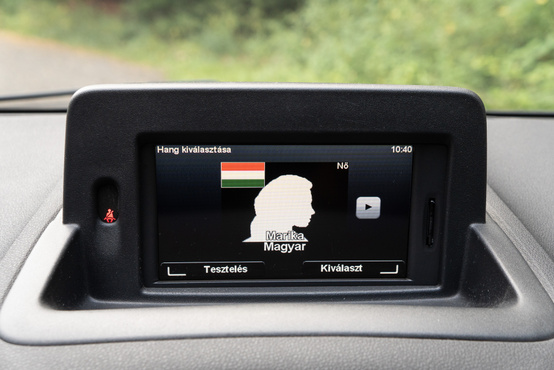 Tud magyarul a navigáció, pedig Nyugat-európai az autó