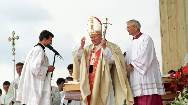 25 éve járt legutóbb pápa Magyarországon