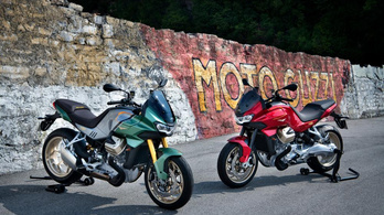 Végre itt az új Moto Guzzi, a V100 Mandello