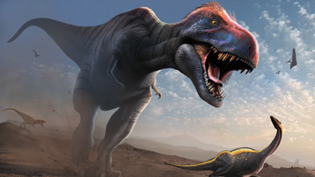 A T-Rexnél ötször nagyobb ragadozó dinoszauruszt találtak