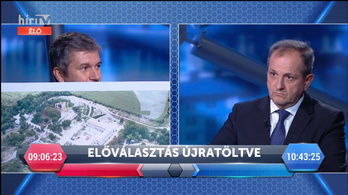 Hadházy Ákos a HírTV-ben akciózott, Budai Gyula nem örült neki
