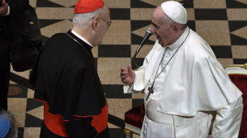 A Vatikánban fogadta Ferenc pápa Erdő Pétert