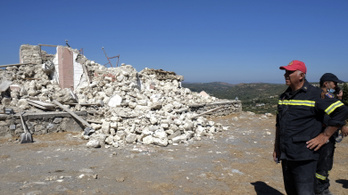 Erős földrengés volt Görögországban, többen megsérültek