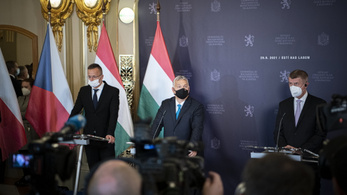 Kitiltották az ellenzéki sajtót az Orbán-Babis sajtótájékoztatóról