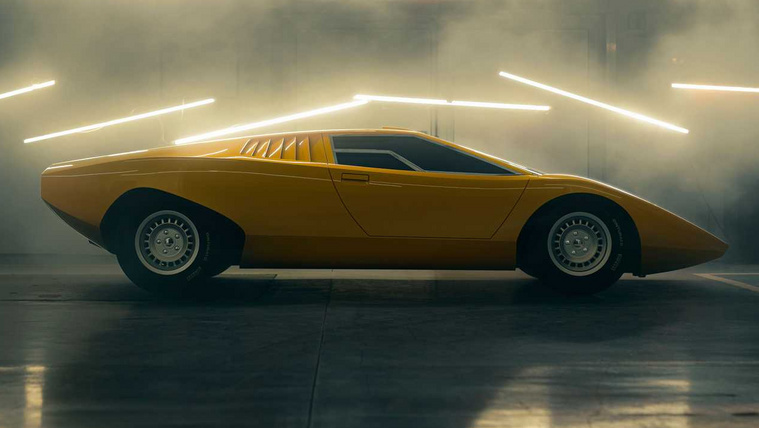 Ötven éves sportkocsit épített a Lamborghini
