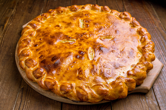 Almás-sajtos-burgonyás pite – édesen sós a végeredmény