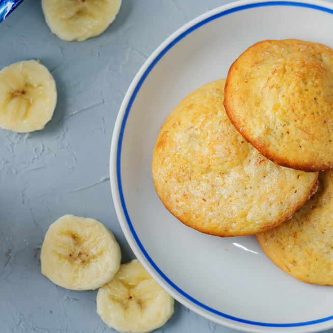 Puha keksz banánnal a tésztájában – Jó érett gyümölccsel dolgozz