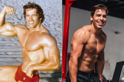 Arnold Schwarzenegger sokáig eltitkolt fia tiszta apja: a 23 éves Joseph igazi izompacsirta