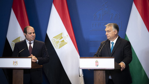 Az egyiptomi elnök nagyon meg van elégedve Orbán Viktorral