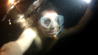 25 méter mélyen a budai Ősforrásban