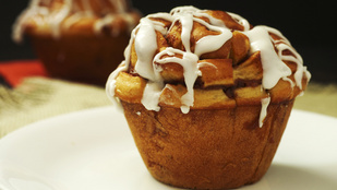 Ez az egyik legjobb őszi desszert: muffinok fahéjascsiga-ízben, citromos sajtkrémmel