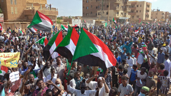 Szudánban százezrek tüntettek a katonai hatalomátvétel miatt