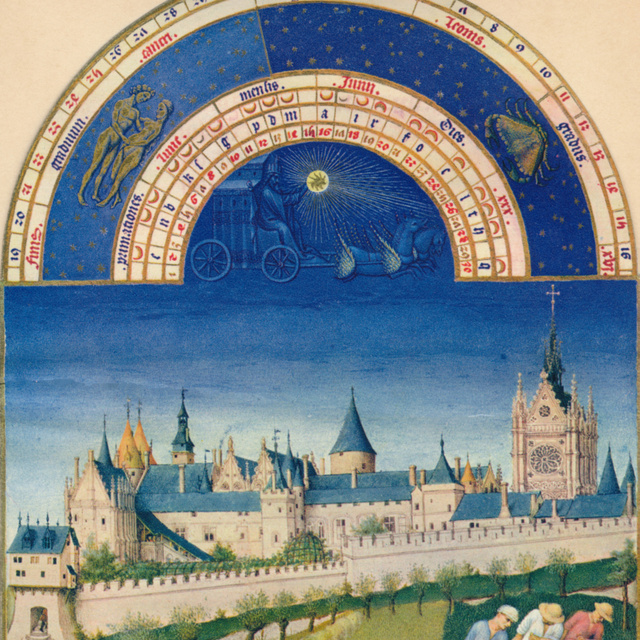 Lenyűgöző pontossággal festették meg a középkori emberek életét: a Limbourg fivérek hóráskönyve igazi gyöngyszem